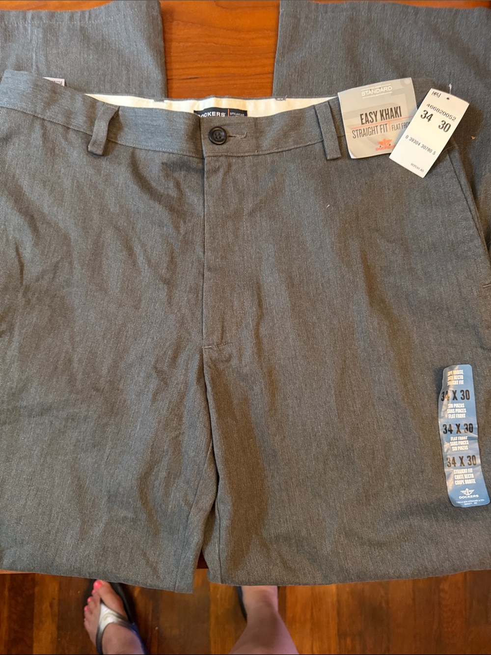 Dockers Men’s Easy Khaki Straight Fit Shorts - Gray